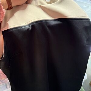 Marc New York Black&Cream Sleeveless Dress